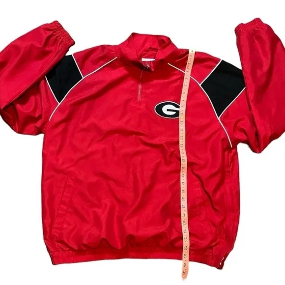 Vintage 58 Sports UGA Bulldogs 1/4 Zip Pullover, Size Large - Picture 13 of 16